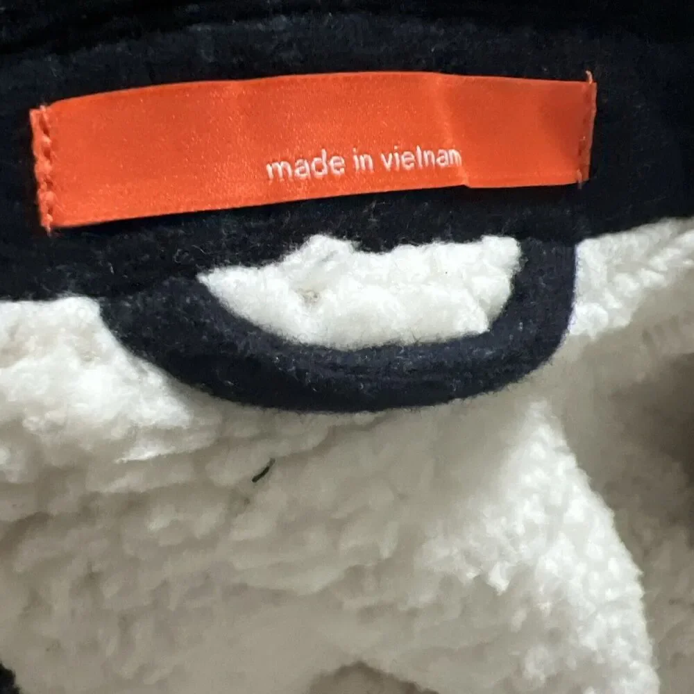 TALLIA Navy Wool Blend Coat Young Men's Size M 12-14 . MSRP $195. NWT - Picture 10 of 12